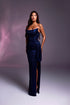 Elorie - Strapless dress with ruched detailing